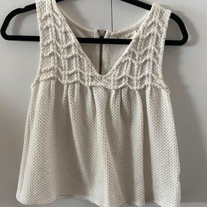 Anthropologie Pique Blouse